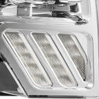 09-14 Ford F-150 PRO-Series Halogen Projector Headlights Chrome - Apollo Off-Road