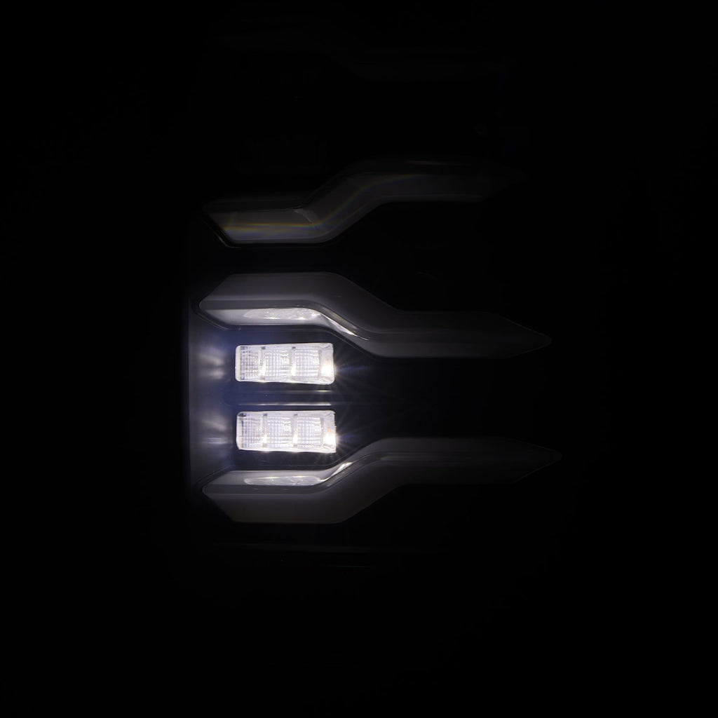 09-18 Ram Truck LUXX-Series LED Tail Lights Alpha-Black - Apollo Off-Road