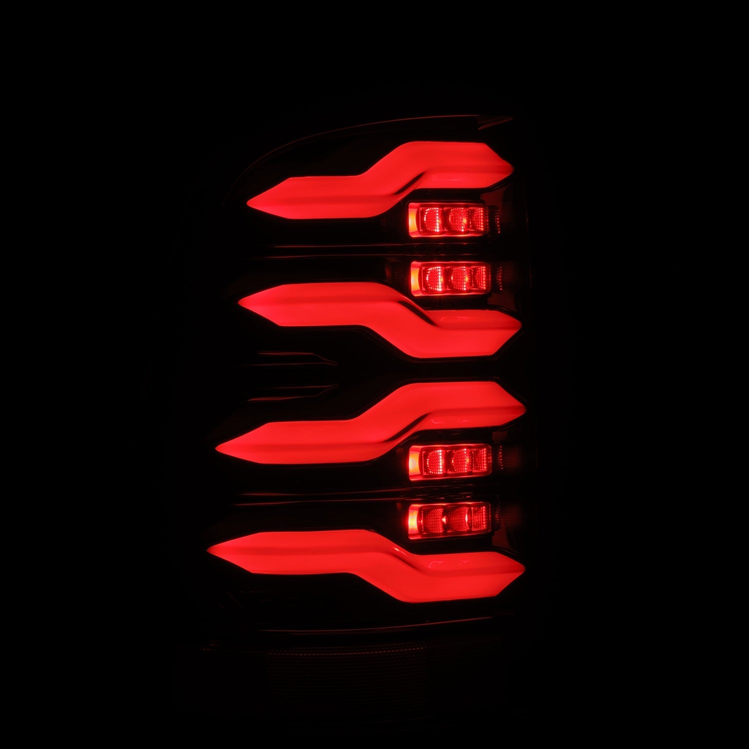 09-18 Ram Truck LUXX-Series LED Tail Lights Alpha-Black - Apollo Off-Road