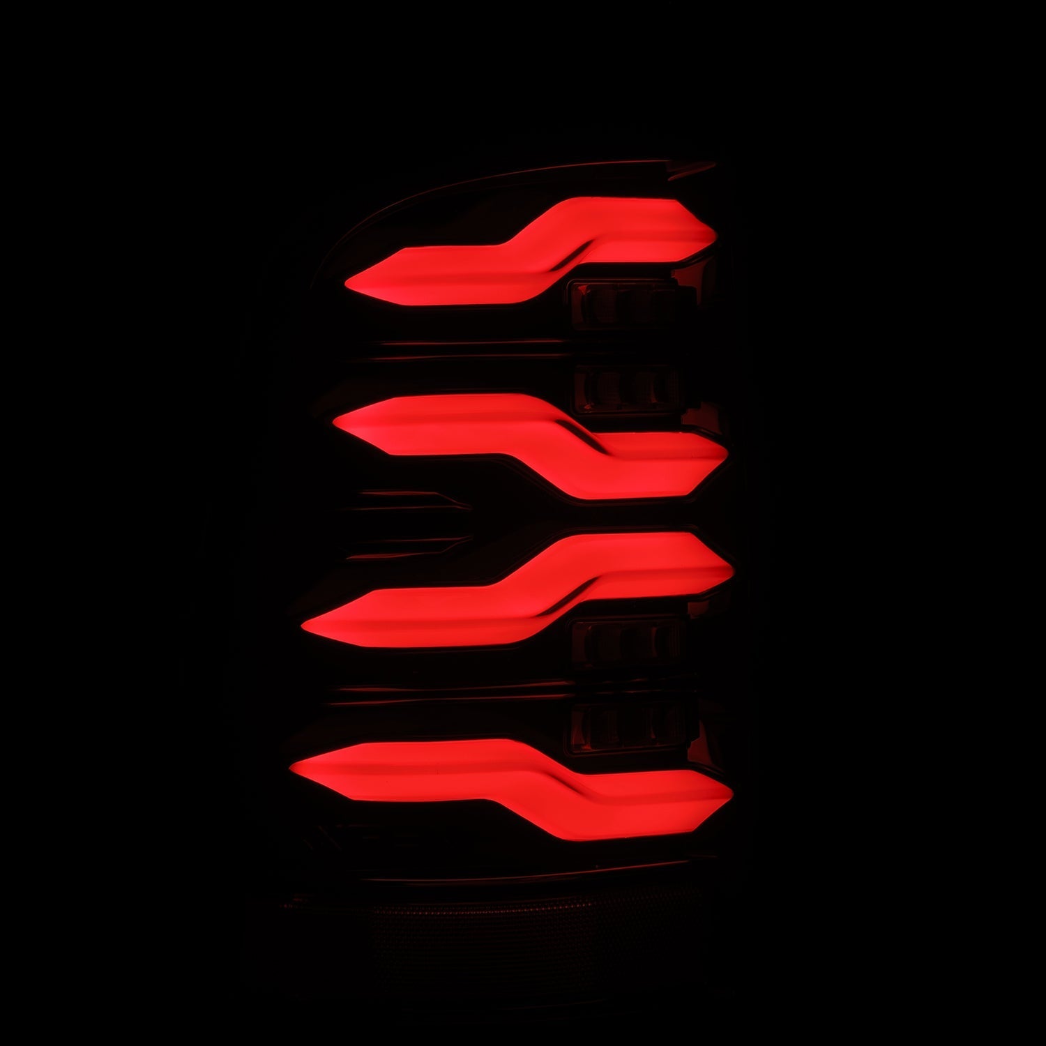 09-18 Ram Truck LUXX-Series LED Tail Lights Black - Apollo Off-Road
