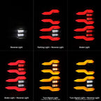 09-18 Ram Truck LUXX-Series LED Tail Lights Black - Apollo Off-Road