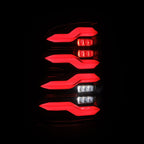 09-18 Ram Truck LUXX-Series LED Tail Lights Black - Apollo Off-Road