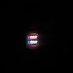 09-18 Ram Truck LUXX-Series LED Tail Lights Black-Red - Apollo Off-Road