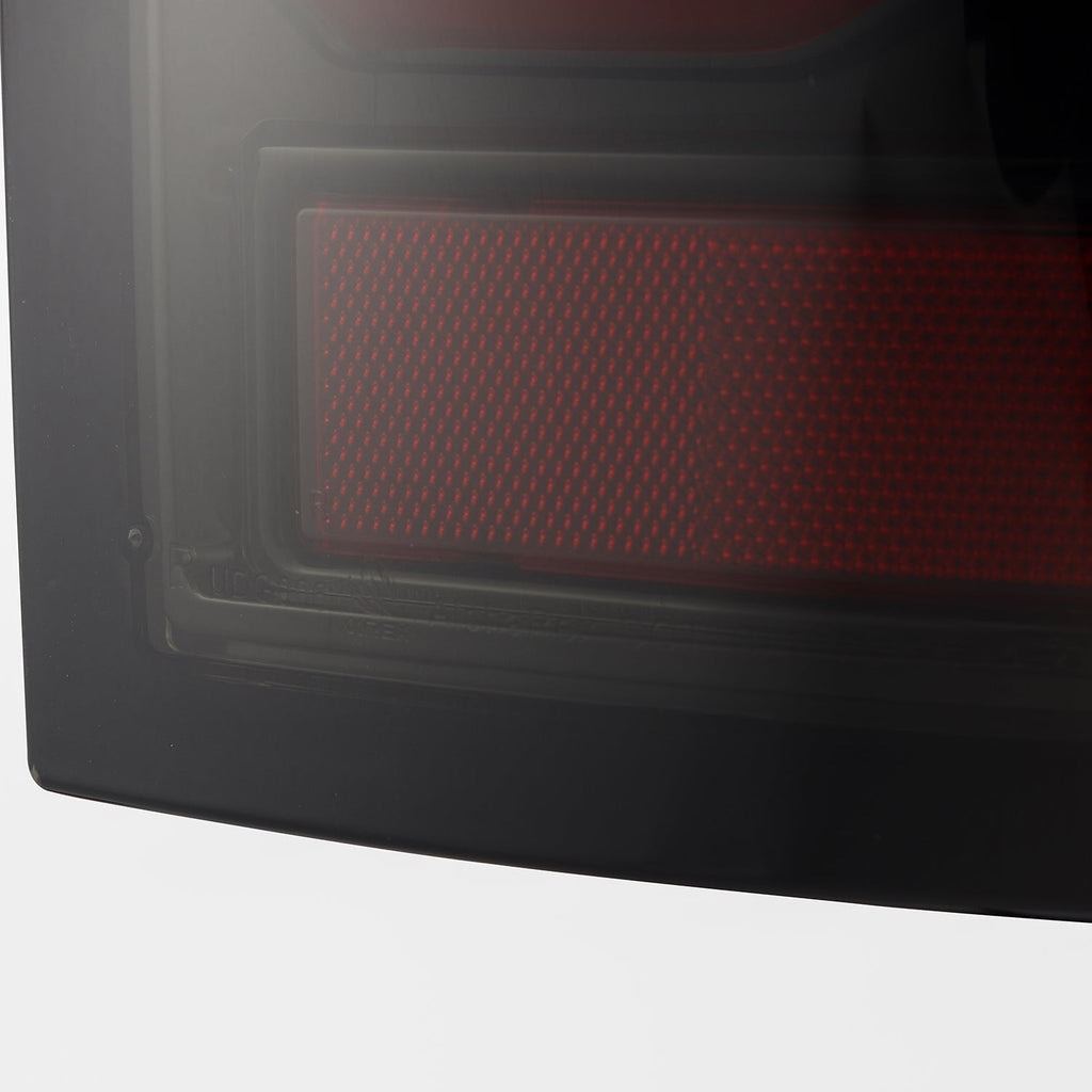 09-18 Ram Truck LUXX-Series LED Tail Lights Black-Red - Apollo Off-Road