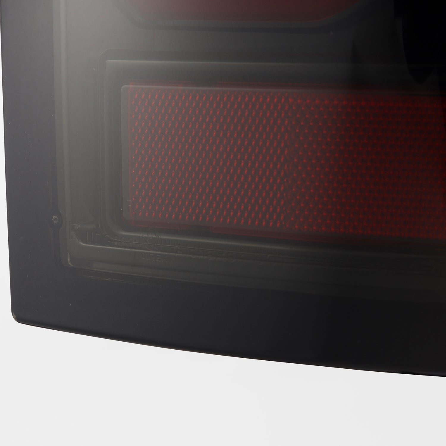 09-18 Ram Truck LUXX-Series LED Tail Lights Black-Red - Apollo Off-Road