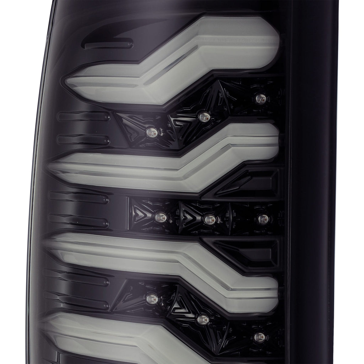 09-18 Ram Truck PRO-Series LED Tail Lights Jet Black - Apollo Off-Road