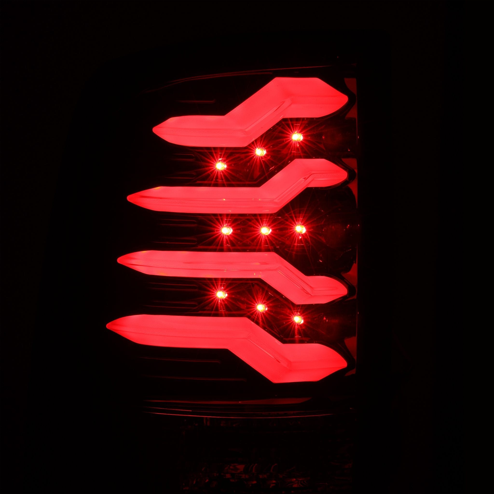 09-18 Ram Truck PRO-Series LED Tail Lights Jet Black - Apollo Off-Road