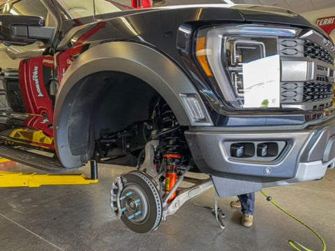 Foutz Motorsports Front Leveling Collar kit (1.5 or 2 inch lift) 2021-2023 Ford F-150 Raptor 2023 Ford F-150 Raptor R