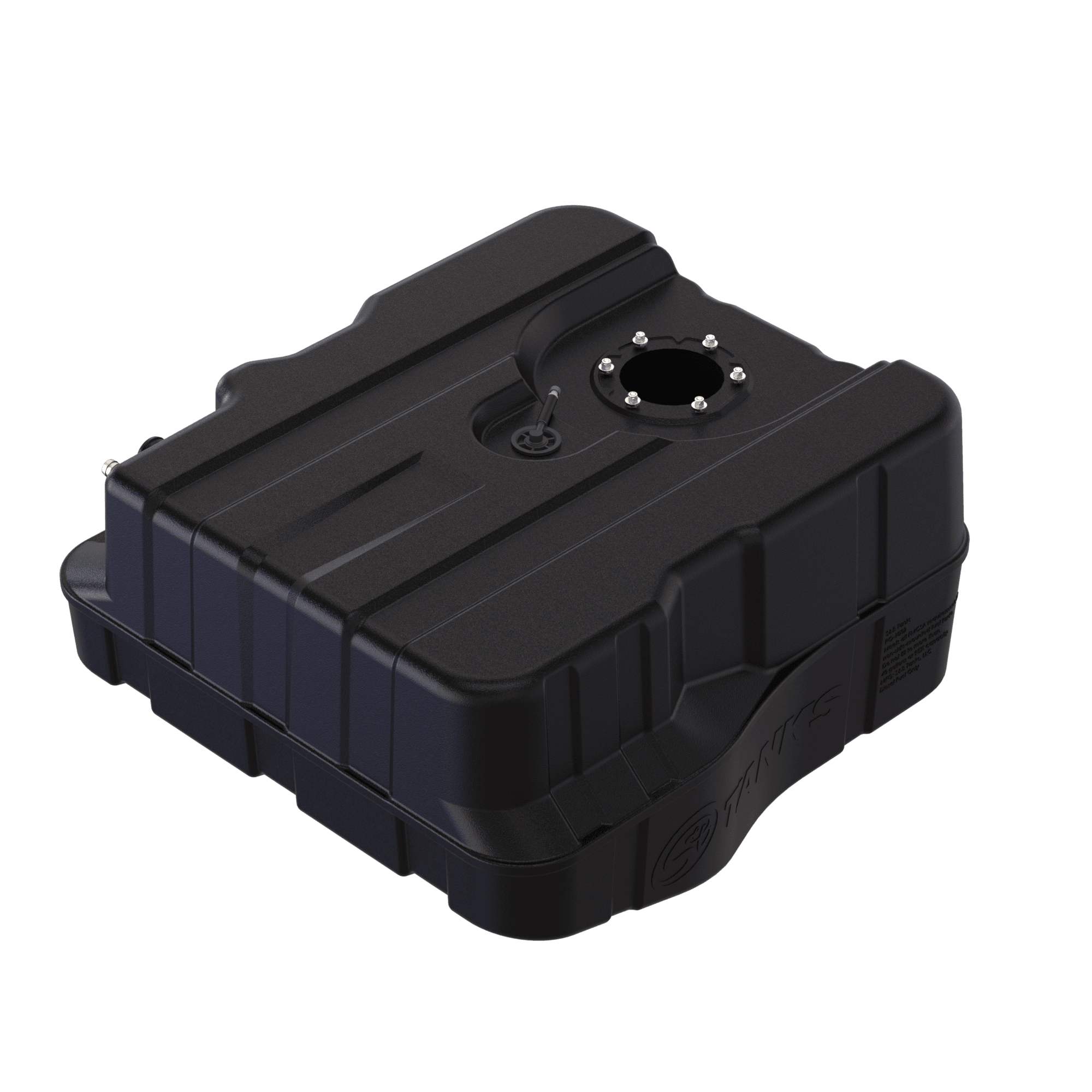 40 Gallon, After Axle, Replacement Fuel Tank 2000-10 Ford Powerstroke 7.3L, 6.0L, 6.4L Cab Chassis