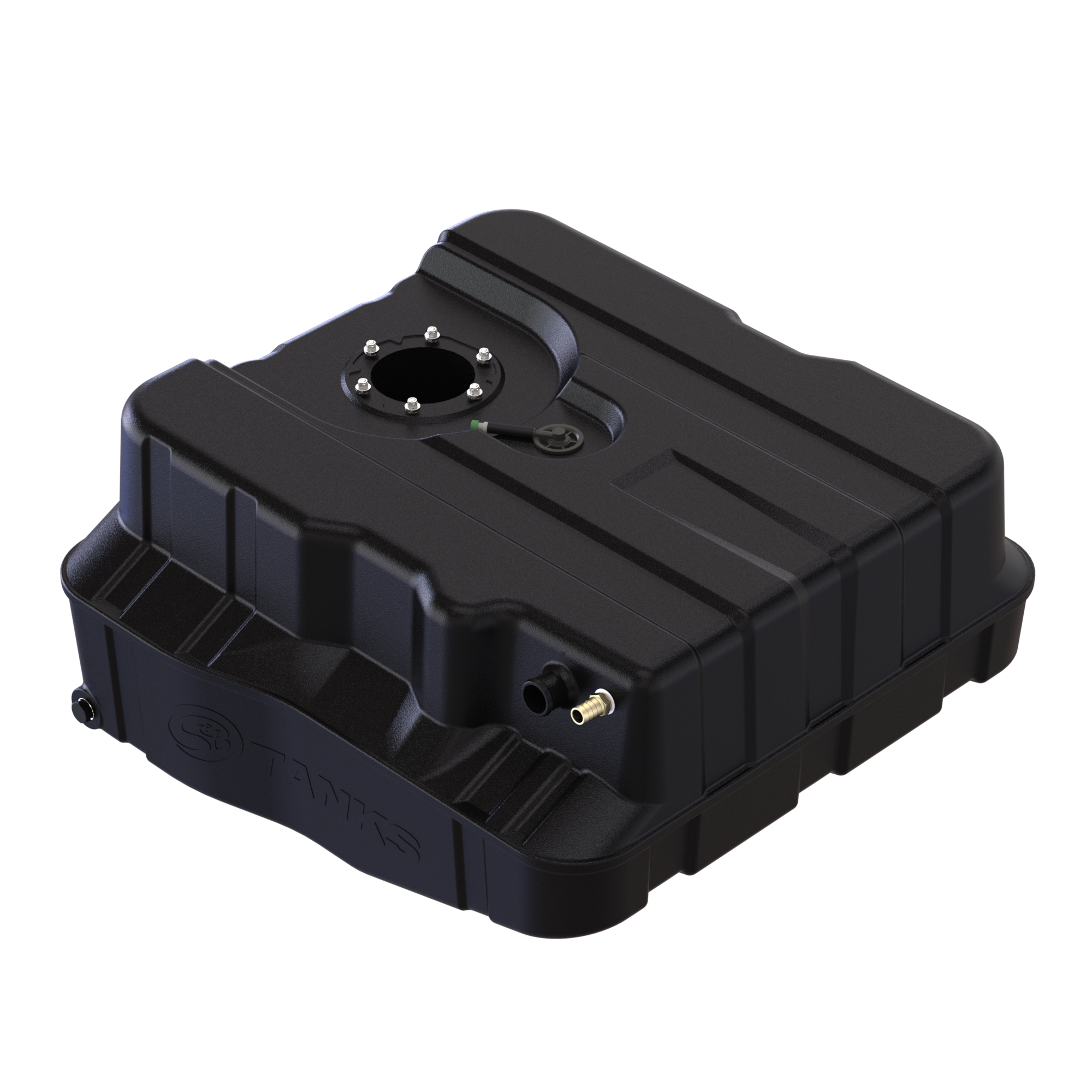 S&B 40 Gallon (After Axle) High-Capacity Fuel Tank 2000-2010 Ford Powerstroke 7.3L, 6.0L, 6.4L Cab Chassis