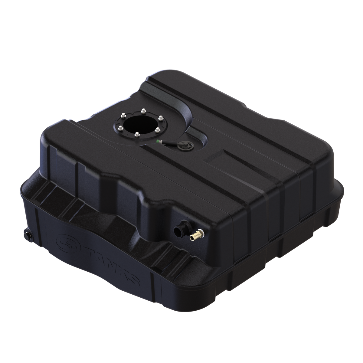 S&B 40 Gallon (After Axle) High-Capacity Fuel Tank 2000-2010 Ford Powerstroke 7.3L, 6.0L, 6.4L Cab Chassis