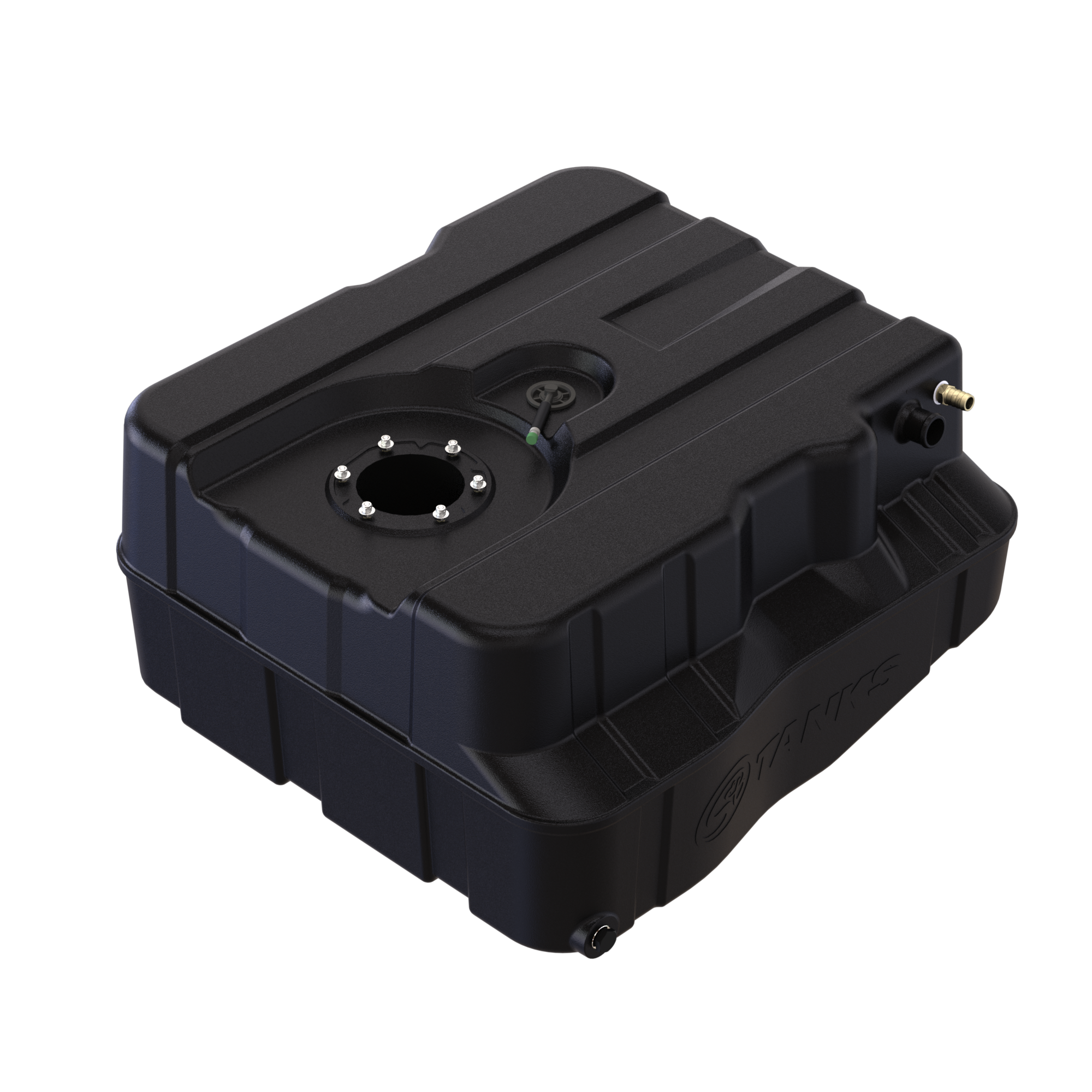S&B 40 Gallon (After Axle) High-Capacity Fuel Tank 2000-2010 Ford Powerstroke 7.3L, 6.0L, 6.4L Cab Chassis