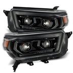 10-13 Toyota 4Runner LUXX-Series Projector Headlights Alpha-Black - Apollo Off-Road