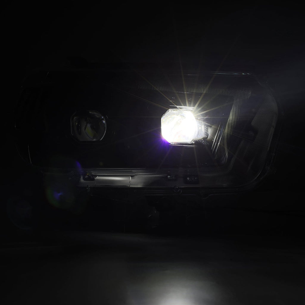 10-13 Toyota 4Runner LUXX-Series Projector Headlights Alpha-Black - Apollo Off-Road