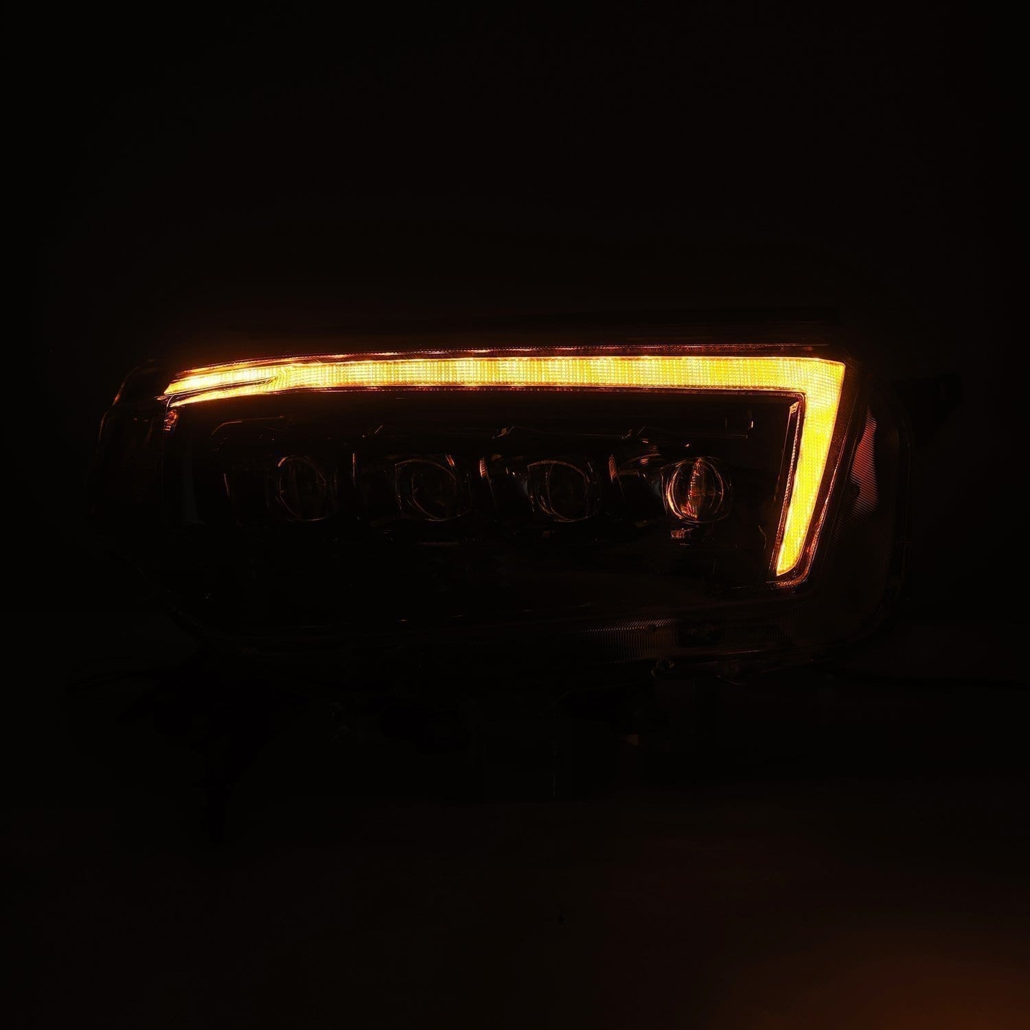 10-13 Toyota 4Runner NOVA-Series LED Projector Headlights in Alpha-Black - Apollo Off-Road