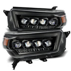 10-13 Toyota 4Runner NOVA-Series LED Projector Headlights in Alpha-Black - Apollo Off-Road