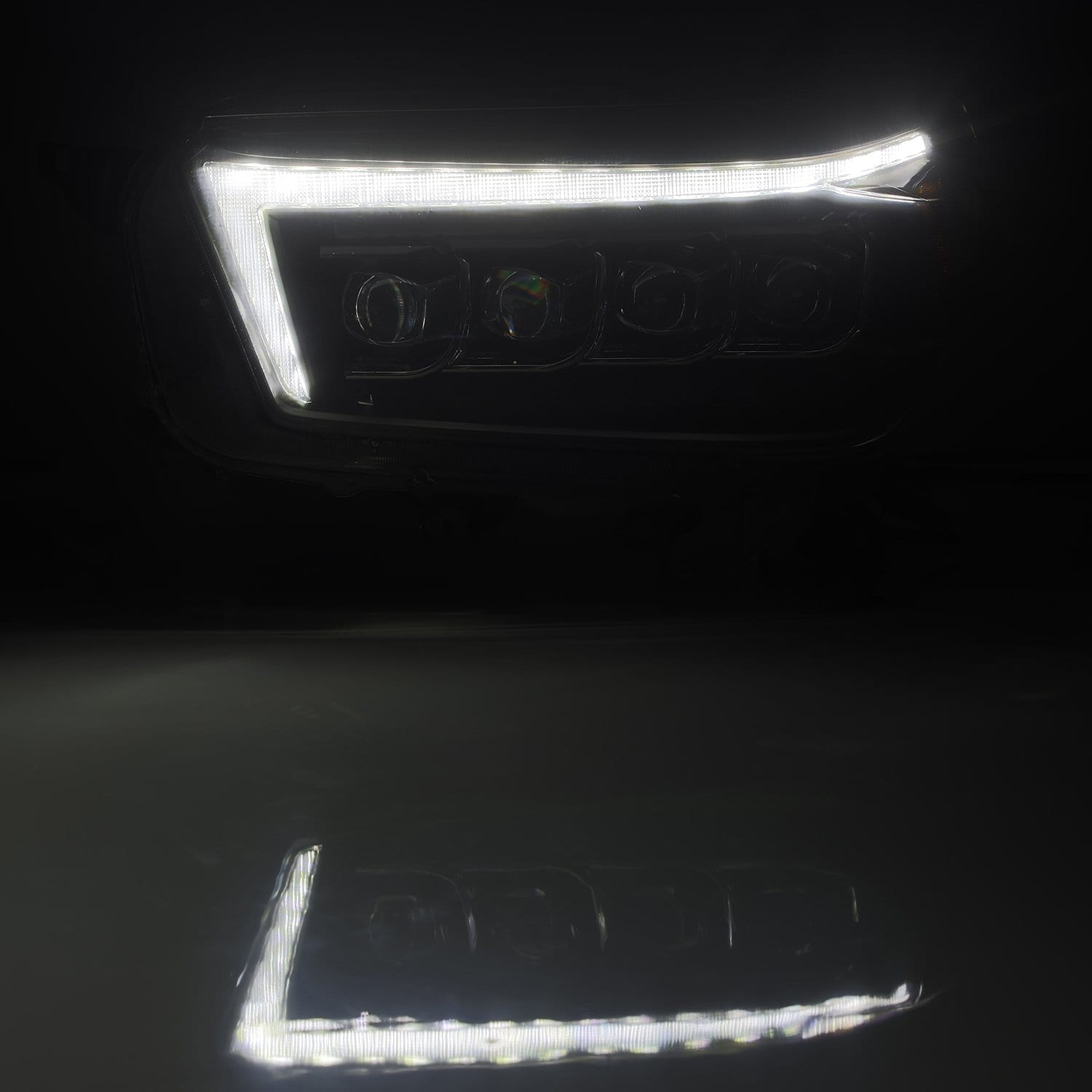 10-13 Toyota 4Runner NOVA-Series LED Projector Headlights in Black - Apollo Off-Road