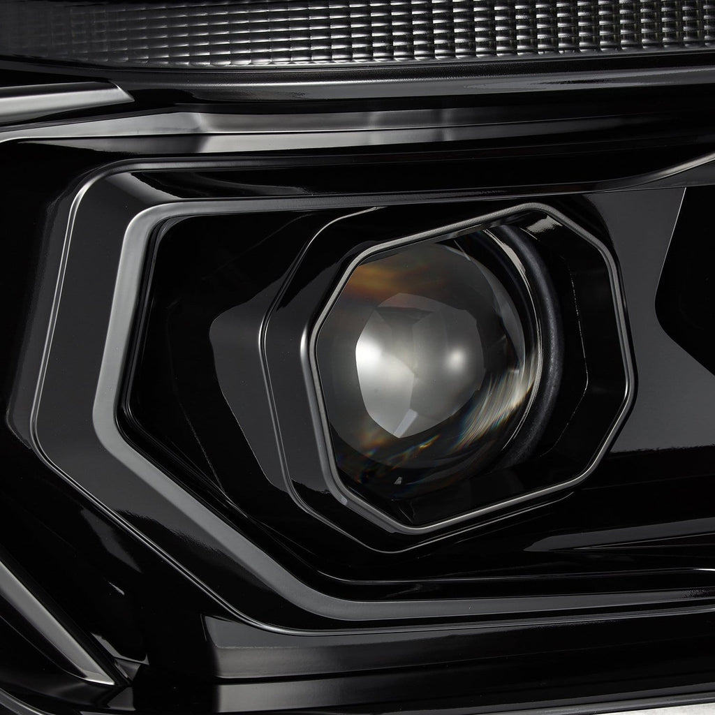 10-13 Toyota 4Runner PRO-Series Halogen Projector Headlights Alpha-Black - Apollo Off-Road