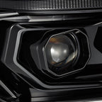 10-13 Toyota 4Runner PRO-Series Halogen Projector Headlights Alpha-Black - Apollo Off-Road