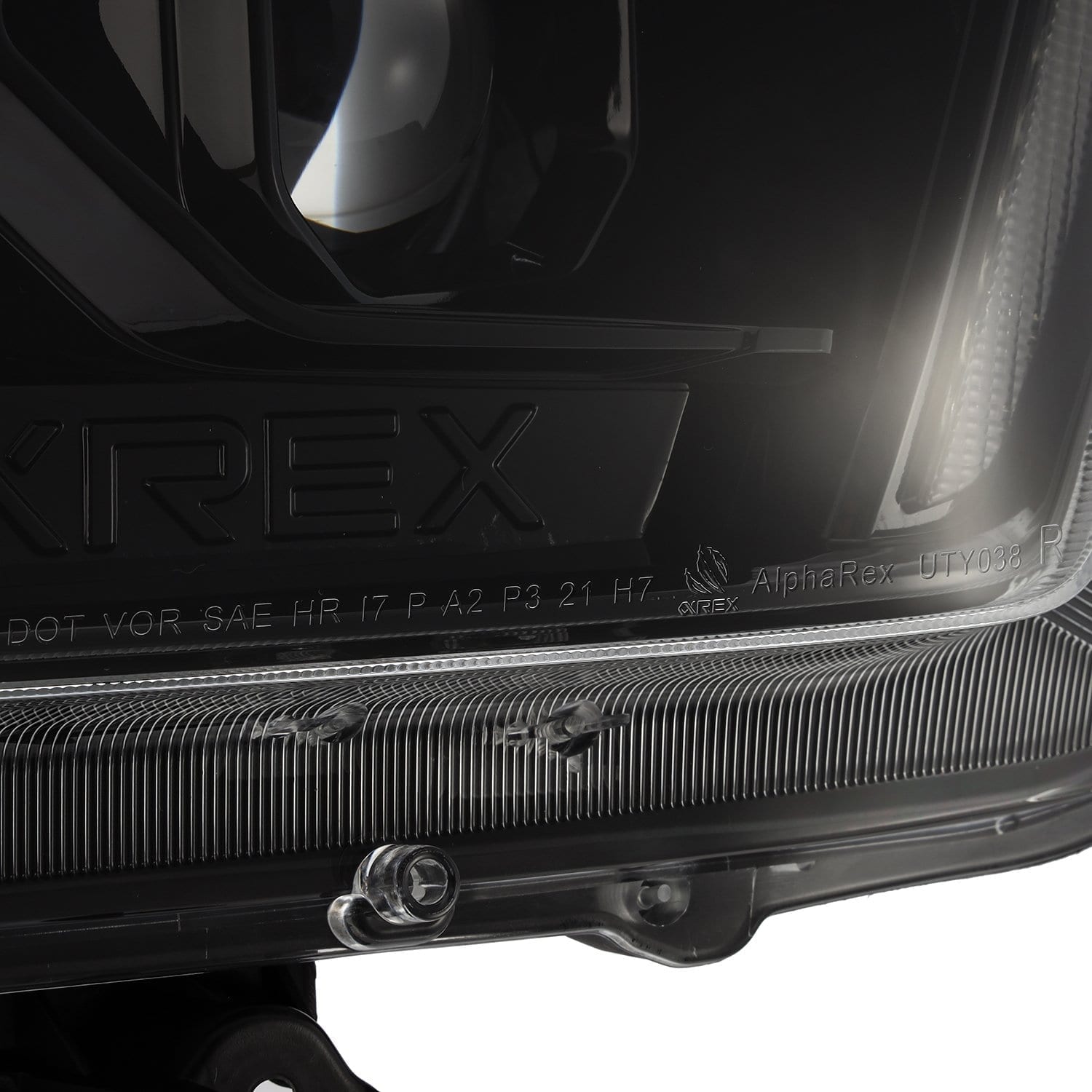 10-13 Toyota 4Runner PRO-Series Halogen Projector Headlights Alpha-Black - Apollo Off-Road