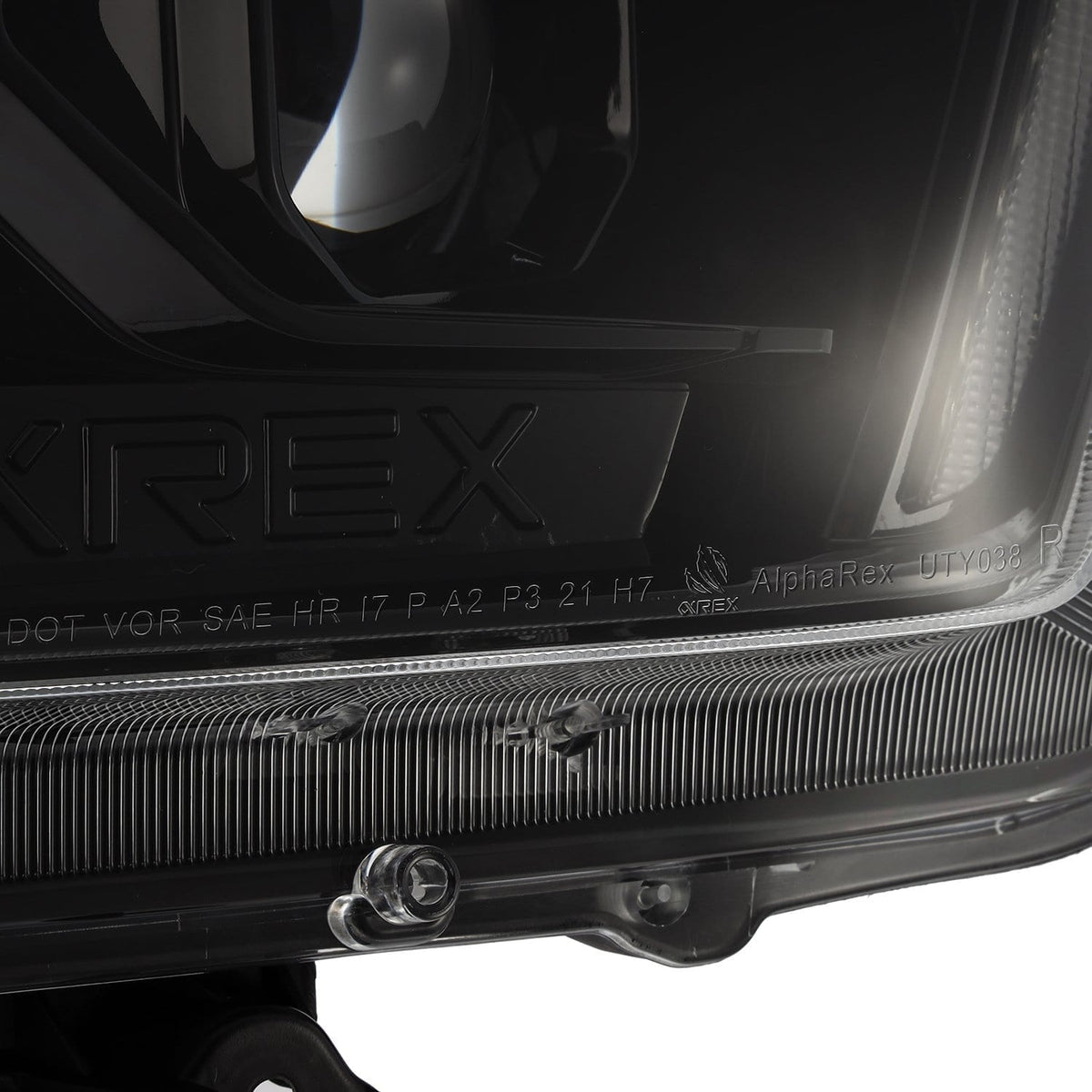 10-13 Toyota 4Runner PRO-Series Halogen Projector Headlights Alpha-Black - Apollo Off-Road