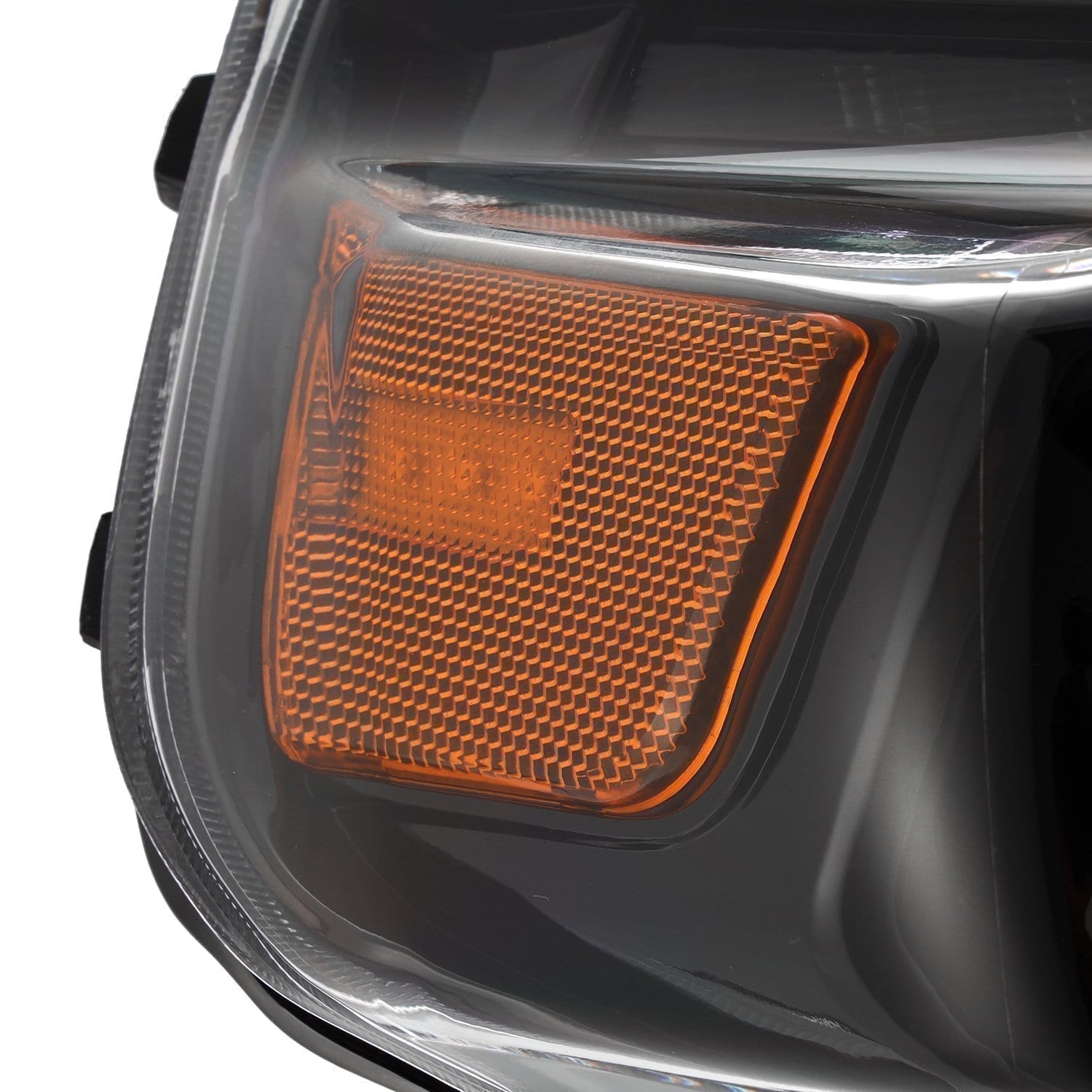 10-13 Toyota 4Runner PRO-Series Halogen Projector Headlights Alpha-Black - Apollo Off-Road