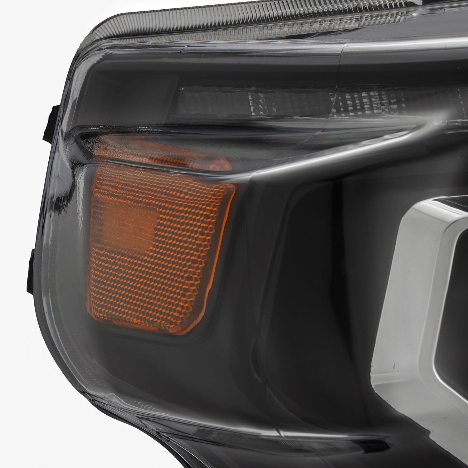 10-13 Toyota 4Runner PRO-Series Halogen Projector Headlights Black - Apollo Off-Road