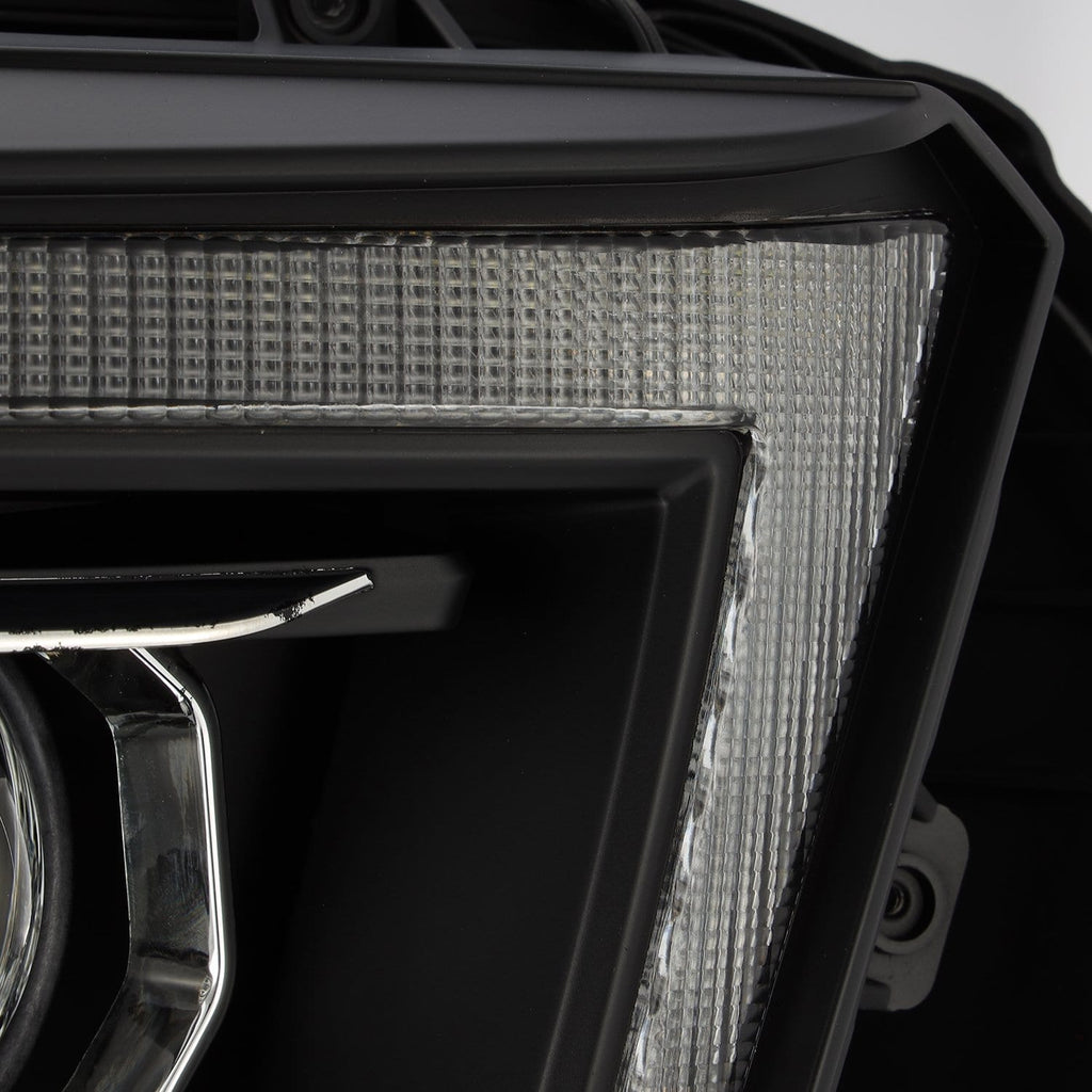 10-13 Toyota 4Runner PRO-Series Halogen Projector Headlights Black - Apollo Off-Road