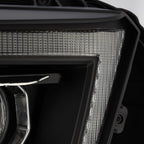 10-13 Toyota 4Runner PRO-Series Halogen Projector Headlights Black - Apollo Off-Road