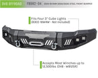 10-18 RAM 2500/3500 Truck Front Full Size Bumper - Apollo Off-Road