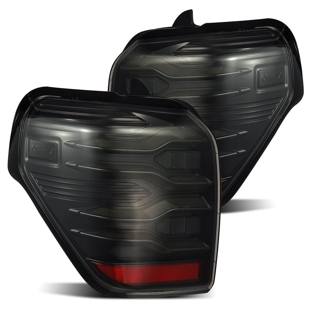 10-22 Toyota 4Runner LUXX-Series LED Taillights Alpha-Black - Apollo Off-Road