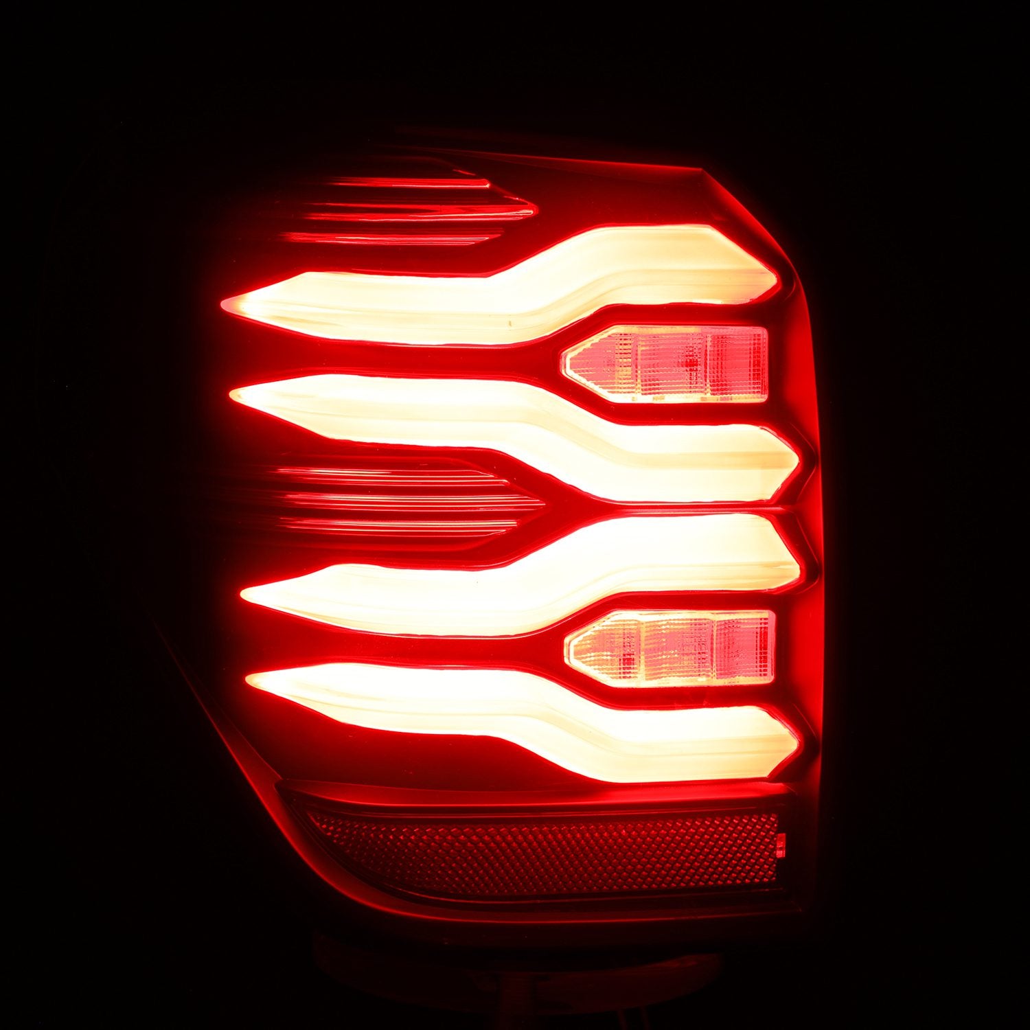 10-22 Toyota 4Runner LUXX-Series LED Taillights Black - Apollo Off-Road