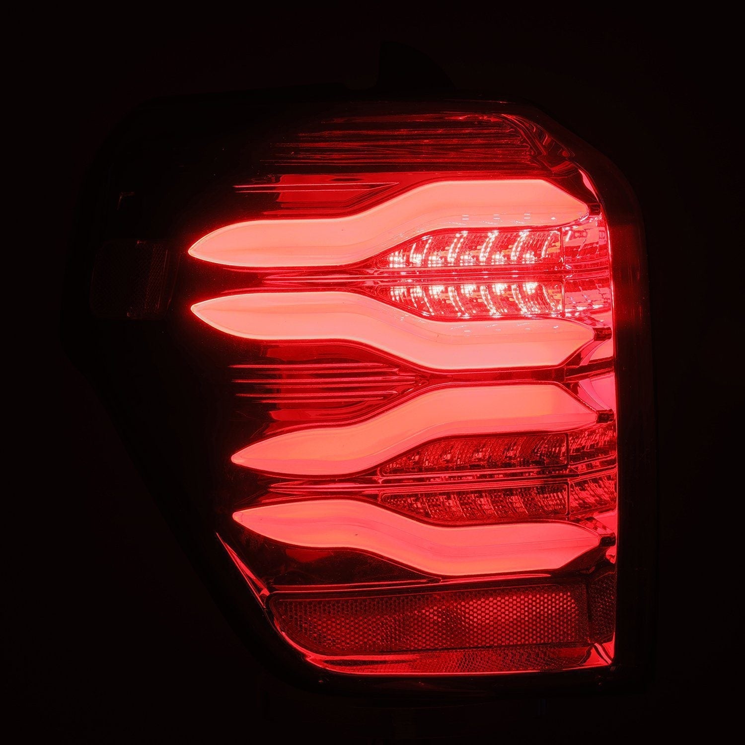 10-23 Toyota 4Runner PRO-Series LED Tail Lights Red Smoke - Apollo Off-Road
