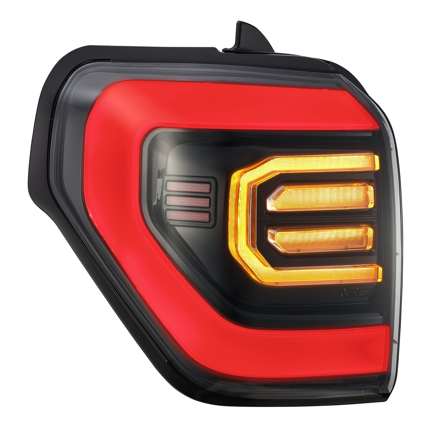 10-24 Toyota 4Runner NOVA-Series Prismatic LED Tail Lights Alpha-Black - Apollo Off-Road
