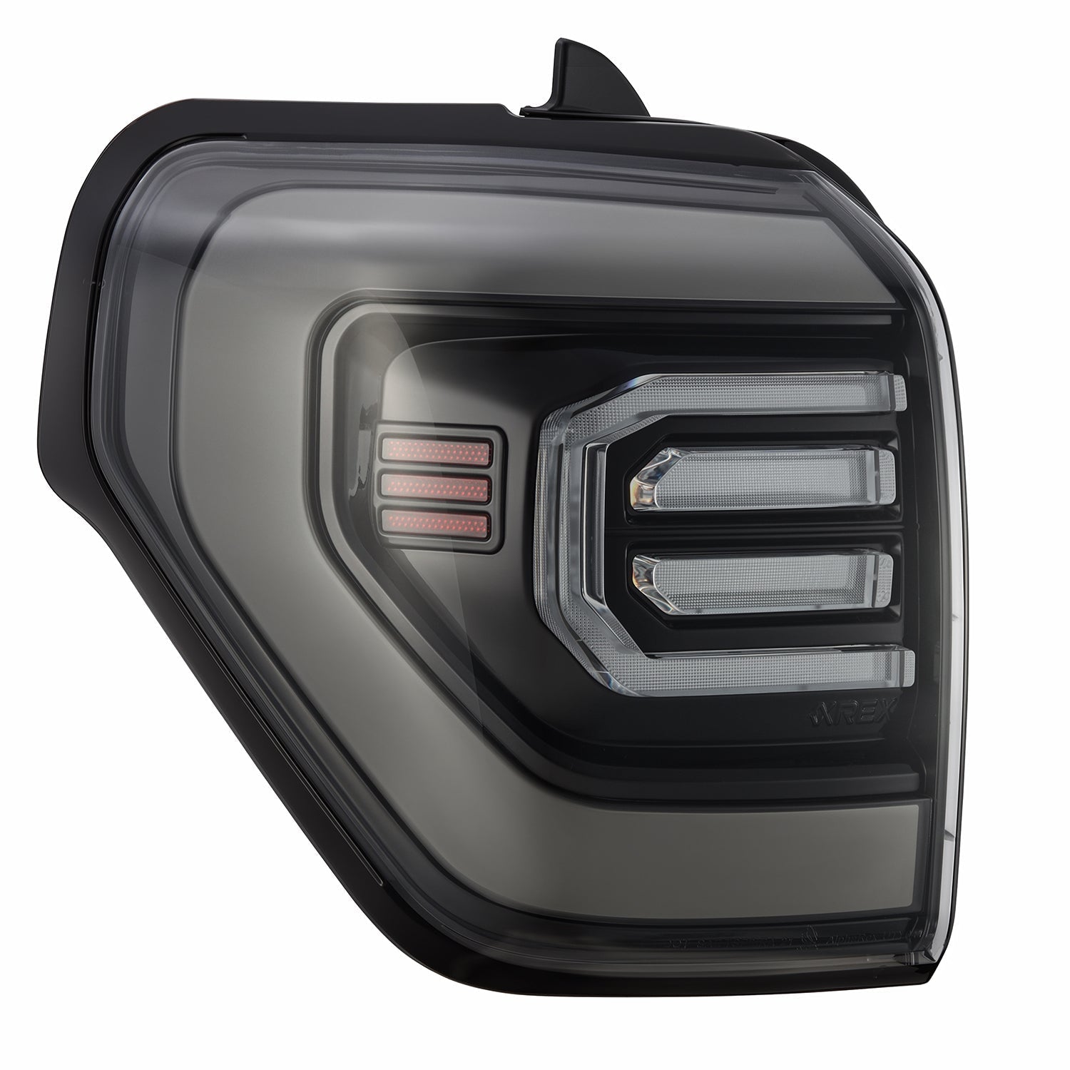 10-24 Toyota 4Runner NOVA-Series Prismatic LED Tail Lights Alpha-Black - Apollo Off-Road