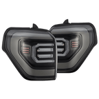 10-24 Toyota 4Runner NOVA-Series Prismatic LED Tail Lights Alpha-Black - Apollo Off-Road
