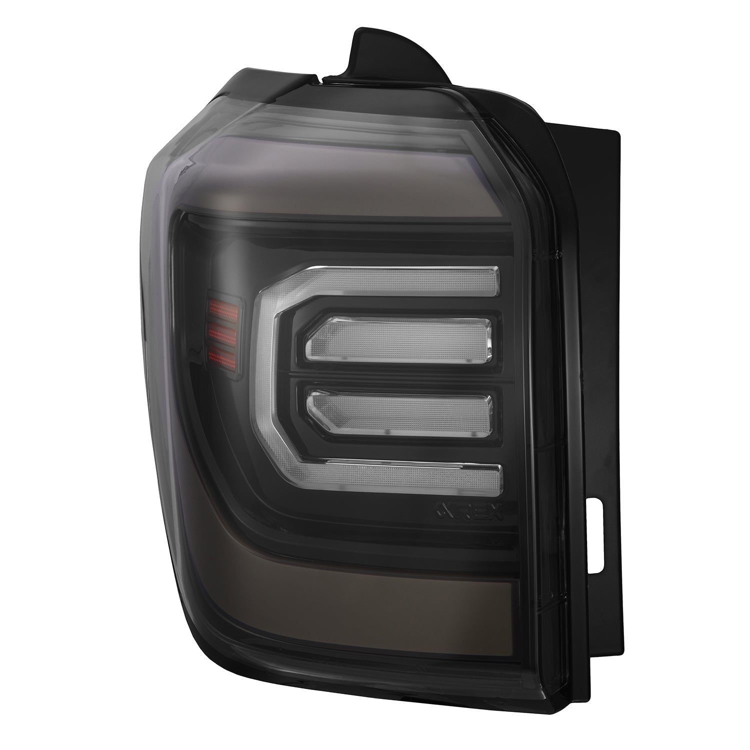 10-24 Toyota 4Runner NOVA-Series Prismatic LED Tail Lights Alpha-Black - Apollo Off-Road