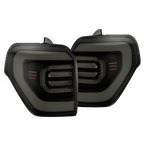 10-24 Toyota 4Runner NOVA-Series Prismatic LED Tail Lights Black - Apollo Off-Road
