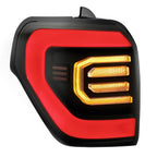 10-24 Toyota 4Runner NOVA-Series Prismatic LED Tail Lights Black - Apollo Off-Road