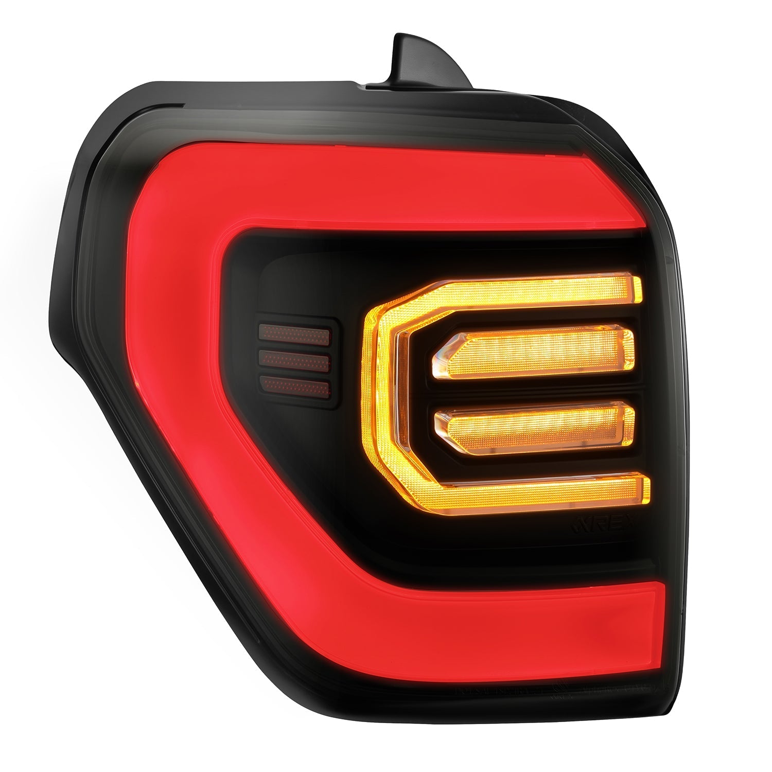 10-24 Toyota 4Runner NOVA-Series Prismatic LED Tail Lights Black - Apollo Off-Road