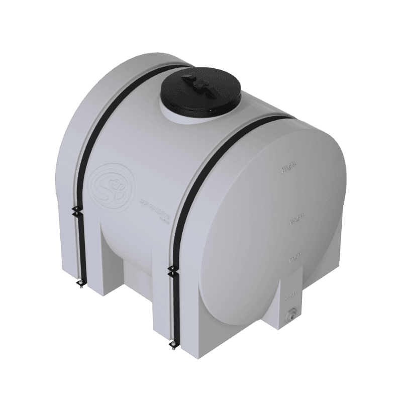 225 Gallon Detail Tank With Straps - S&B