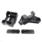 Under Axle Bar Mount, 3 1/2in & 4in Axle, U-Bolts Down