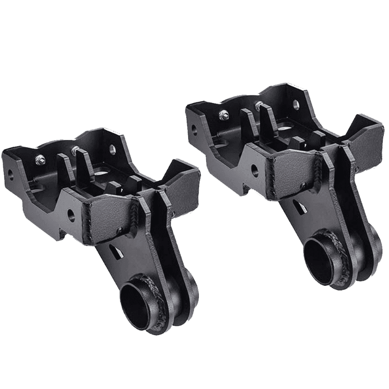 Under Axle Bar Mount, 3 1/2in & 4in Axle, U-Bolts Down