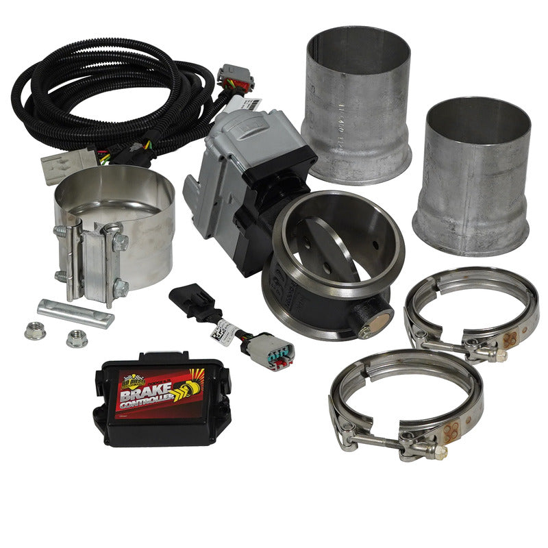 Electronic Exhaust Brake 5.0 Inch Exhaust System RAM 2500/3500 6.7L Cummins 2013-2024 BD Diesel