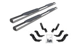 4 Inch 1000 Series SideSteps & Bracket Kit Stainless Steel 2019-2026 Silverado/Sierra 1500/2500 HD Go Rhino