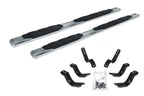 5 Inch 1000 Series Side Steps with Mounting Brackets Kit Polished Stainless Steel 2009-2026 Dodge Ram 1500/2500/3500 Go Rhino