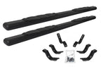 5 Inch 1000 Series Side Steps with Mounting Brackets Kit Textured Black 2015-2026 Ford F-150 Go Rhino