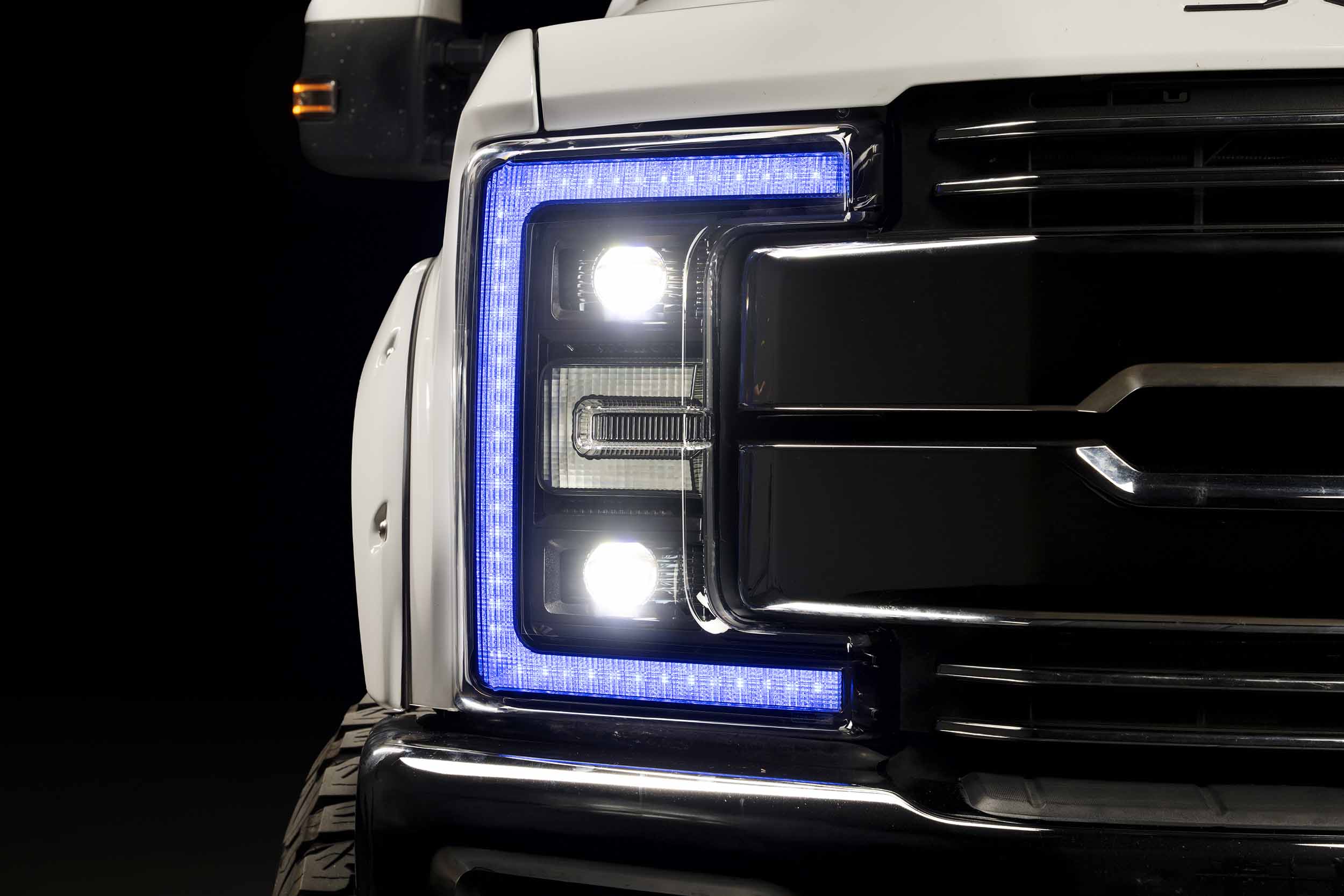 XRGB LED Headlights: 17-19 Ford Super Duty (Set)