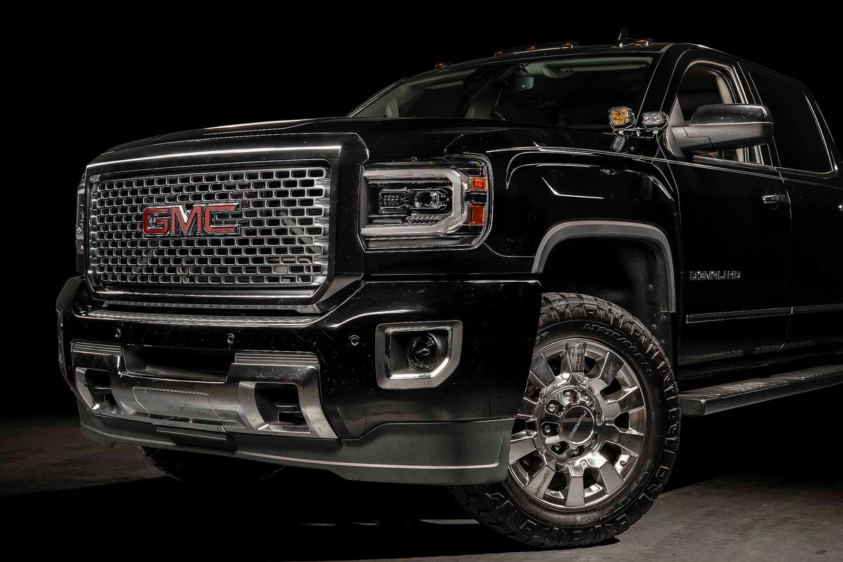 Morimoto XB Evo Hybrid Headlights: 14-18 GMC Sierra / 15-19 GMC Sierra HD (Set)