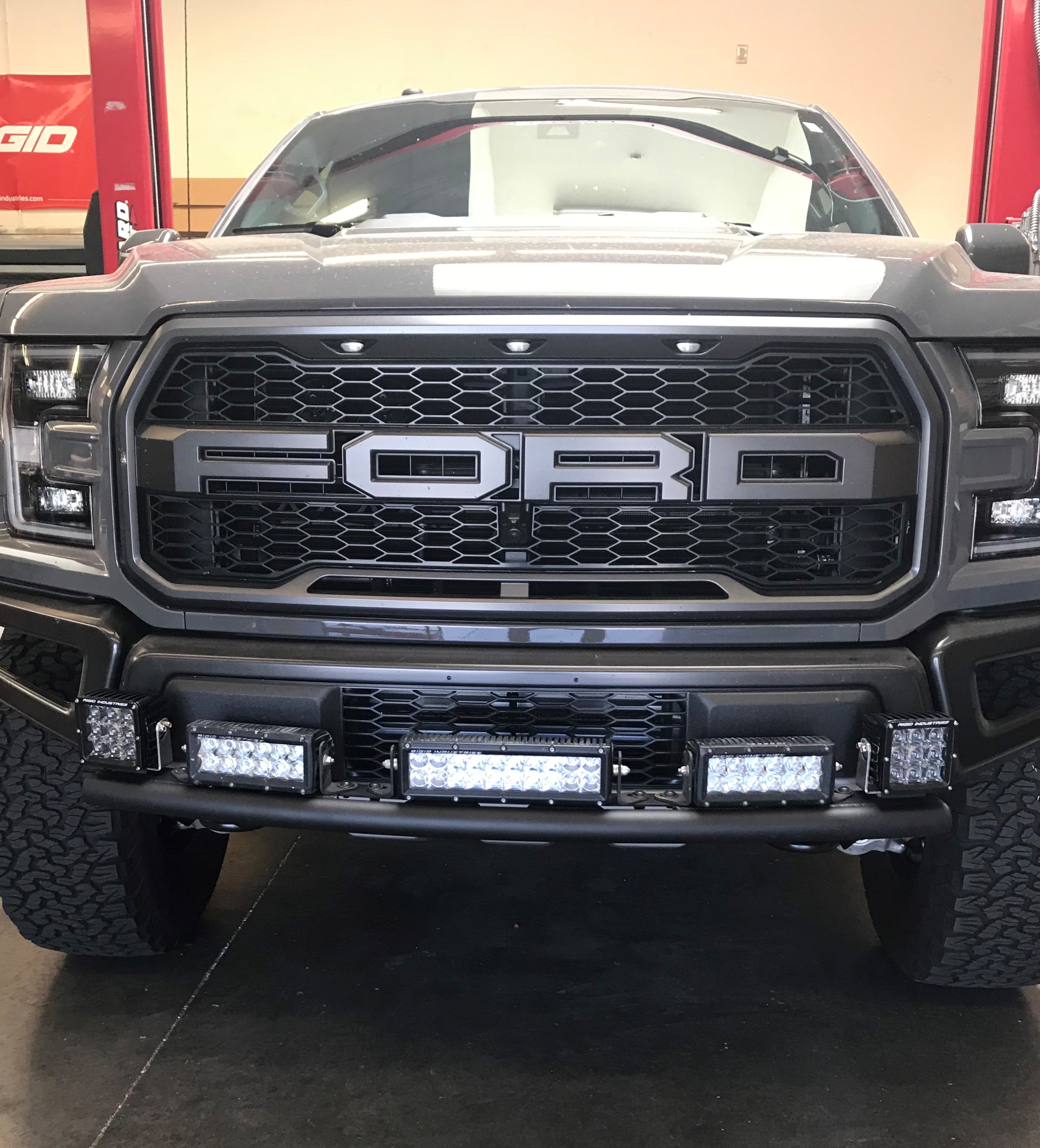 Foutz Motorsports Single Tube Light Mount - stock bumper 2015-2026 Ford F-150 2017-2026 Ford F-150 Raptor 2023-2026 Ford F-150 Raptor R